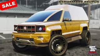 Nightmare Brutus Clean Gold Build & Review | GTA 5 Online | SALE | Arena War Car | Chevrolet K-2500