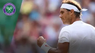 Rafael Nadal advances with straight sets victory | Wimbledon 2018