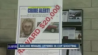 $20,000 reward for man who shot Commerce City officer