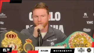 'YOU F***** A**HOLE! - YOU F****** P*****' - CANELO ABSOLUTELY RIPS IN OSCAR DE LA HOYA AT PRESSER