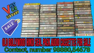 old Bollywood Hindi seal pack audio cassettes for sale