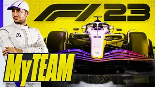 F1 23 My Team Career Mode Part 1 - I didn't see this coming