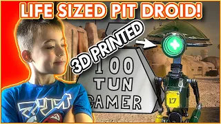 I built a LIFE SIZED Star Wars Pit Droid! - 3D Printed 1:1 Scale Pit Droid