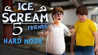 ice scream 5 | hard mode full gameplay walkthrough (Android-iOS)
