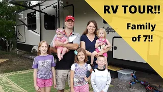 RV TOUR- Large Family of 7 Full Time RV Traveling