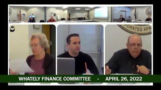 Whately Finance Committee - April 26, 2022