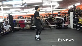 Gervonta Tank Davis on jump rope - News Boxing