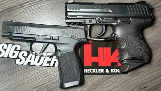 P30SK vs P365XL.  HK vs Sig - Best For Conceal Carry ?