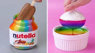 Easy and Tasty Chocolate Cake Recipes For Everyone | Top 10 Amazing Rainbow Cake Decorating Ideas