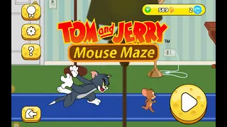 Tom and Jerry Mouse maze