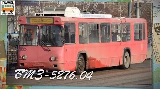 "Транспорт в России". Троллейбус "БТЗ-5276.04" | "Transport in Russia". Trolley "ВTZ-5276.04"