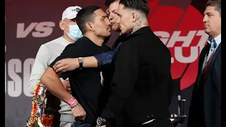 Лопес Камбосос дерзкая пресс-конференция и битва взглядов | teofimo lopez vs george kambosos