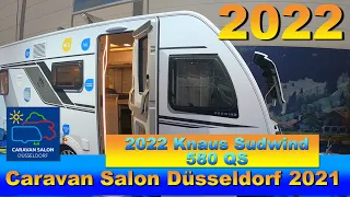 2022 Knaus Sudwind 580 QS  walkaround Caravan Salon Düsseldorf 2021