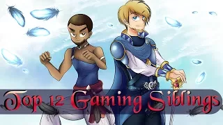 Top 12 Gaming Siblings ft. GreenScorpion (12-7) Part 1