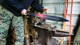 Making A Gladius Sword By Hand (Part 2)