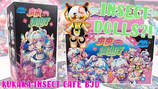 Let's Open 6 INSECT THEMED BJD Blind Boxes?! KUKAKA INSECT CAFE BALL JOINTED DOLLS FROM KIKAGOODS!