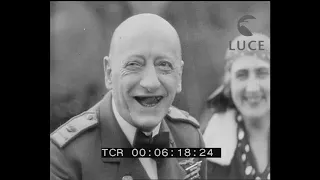 La voce di d’Annunzio: nel 1930 la prima (e forse l’unica) ripresa sonora del poeta