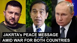 Indonesia's President Visit Russia & Ukraine With Peace Message ,Convey Zelensky's Message To Putin