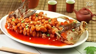 Amazing Knife Skills - Sweet and Sour Mandarin Fish l 松鼠鱼