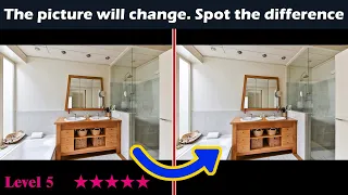 Spot the changing difference #607 | Pictures Puzzle | The photo will change | Brain training