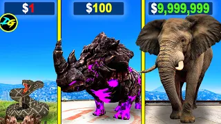 $1 ANIMAL to $1,000,000 SUPER ANIMAL in GTA 5!