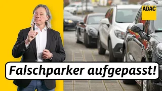 Mehr Punkte für Falschparker: Hier solltest du auf keinen Fall parken! | ADAC | Recht? Logisch!