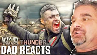 Dad Reacts to "Victory Is Ours" Live-Action Trailer - War Thunder