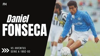 Daniel Fonseca ● Goal and Skills ● Napoli 2:3 Juventus ● Serie A 1992-93