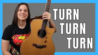 How to Combine TWO GUITARS into ONE // Turn Turn Turn on Acoustic Guitar
