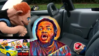 SML Movie: Jeffy Loses His Head! (REACTION) #sml #jeffy 😂🚘