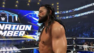 Wwe 2k24 Roman vs Rock vs Brock Rematch