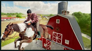 Using Illegal Training Methods to Create the Best Horse - Farming Simulator 22