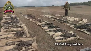 35 Red Army Soldiers & 34 German Soldiers