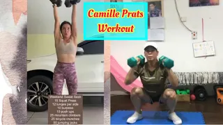 Camille Prats Yambao inspired Workout / FULL BODY WORKOUT @ Home