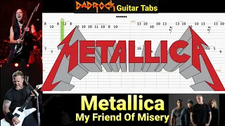 My Friend Of Misery - Metallica - Guitar + Bass TABS Lesson