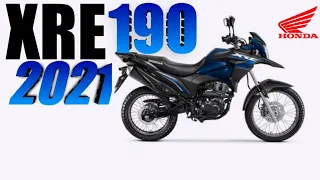 NOVA HONDA XRE 190  2021- TOP DEMAIS EM DETALHES.