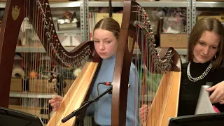 Tiny Art Concert - Sam, Fleur & Colet - Twee delen uit Blue Planet - Inge Frimout-Hei