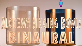 Crystal Singing Bowl Binaural | Balancing Sounds | Sedona Crystal Temple