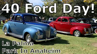 45th Anniversary 40 Ford Day Car Show In Anaheim - 1940 Fords