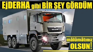 6x6 DEV KAMYON #KARAVAN YAPIMI | YÜRÜYEN OFF-ROAD KALE ile DÜNYA TURU | Dünyada MAN ahirette İMAN