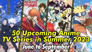 50 Upcoming Anime TV Series in Summer 2023 | June to September | Top Anime 2023