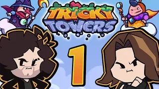 Tricky Towers: Like Tetris, But Not - PART 1 - Game Grumps VS