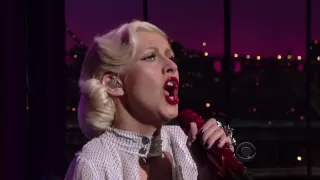 Christina Aguilera - You Lost Me (Live on David Letterman 06.09.10) HD