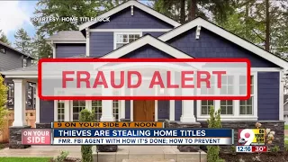 Thieves are stealing home titles