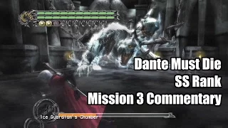 Devil May Cry 3 HD - Dante Must Die SS Rank - Mission 3 with Commentary