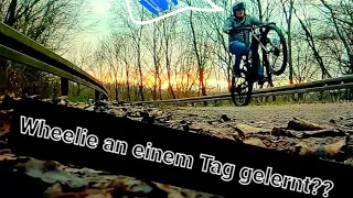 Wheelie und Manuel lernen an einem Tag? Machbar mit dem EMTB?Fortschritt nach der 2ten Übungseinheit