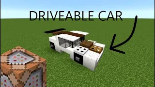 How to make a drivable vehicle MINECRAFT(JAVA)