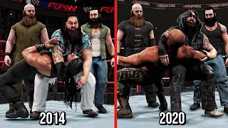 Evolution Of Wyatt Family in WWE Games!