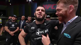 Ислам Махачев - Слова после боя UFC Вегас 31