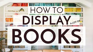 BEST WAYS TO DISPLAY YOUR FREAKISHLY LARGE BOOK COLLECTION 📚 | Bookworms rejoice! 🙌